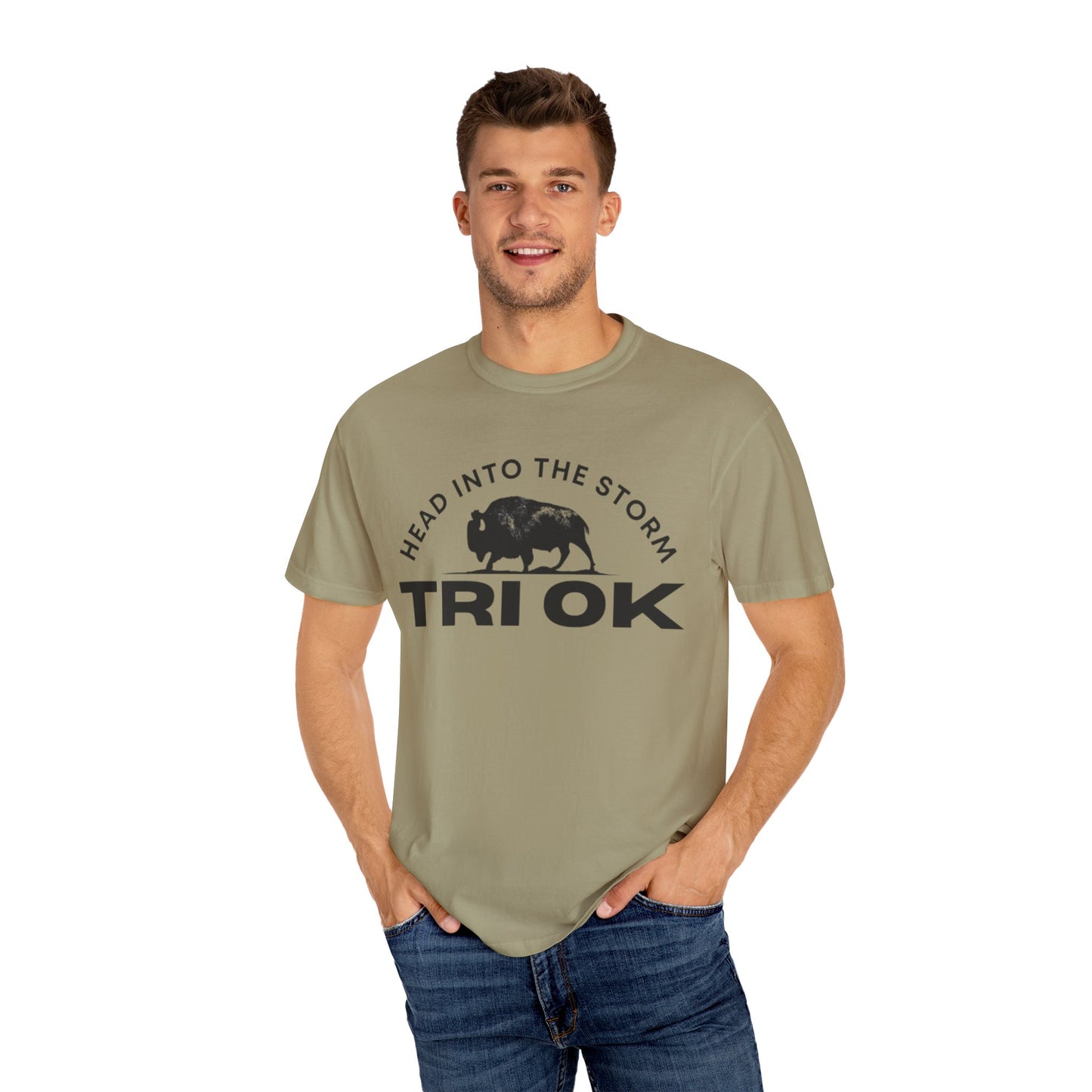 Unisex Head Into the Storm Graphic T-Shirt - TRI OK