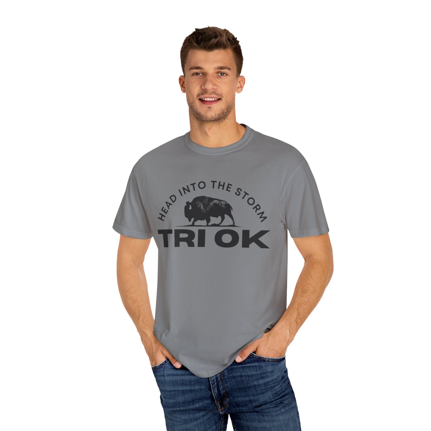 Unisex Head Into the Storm Graphic T-Shirt - TRI OK