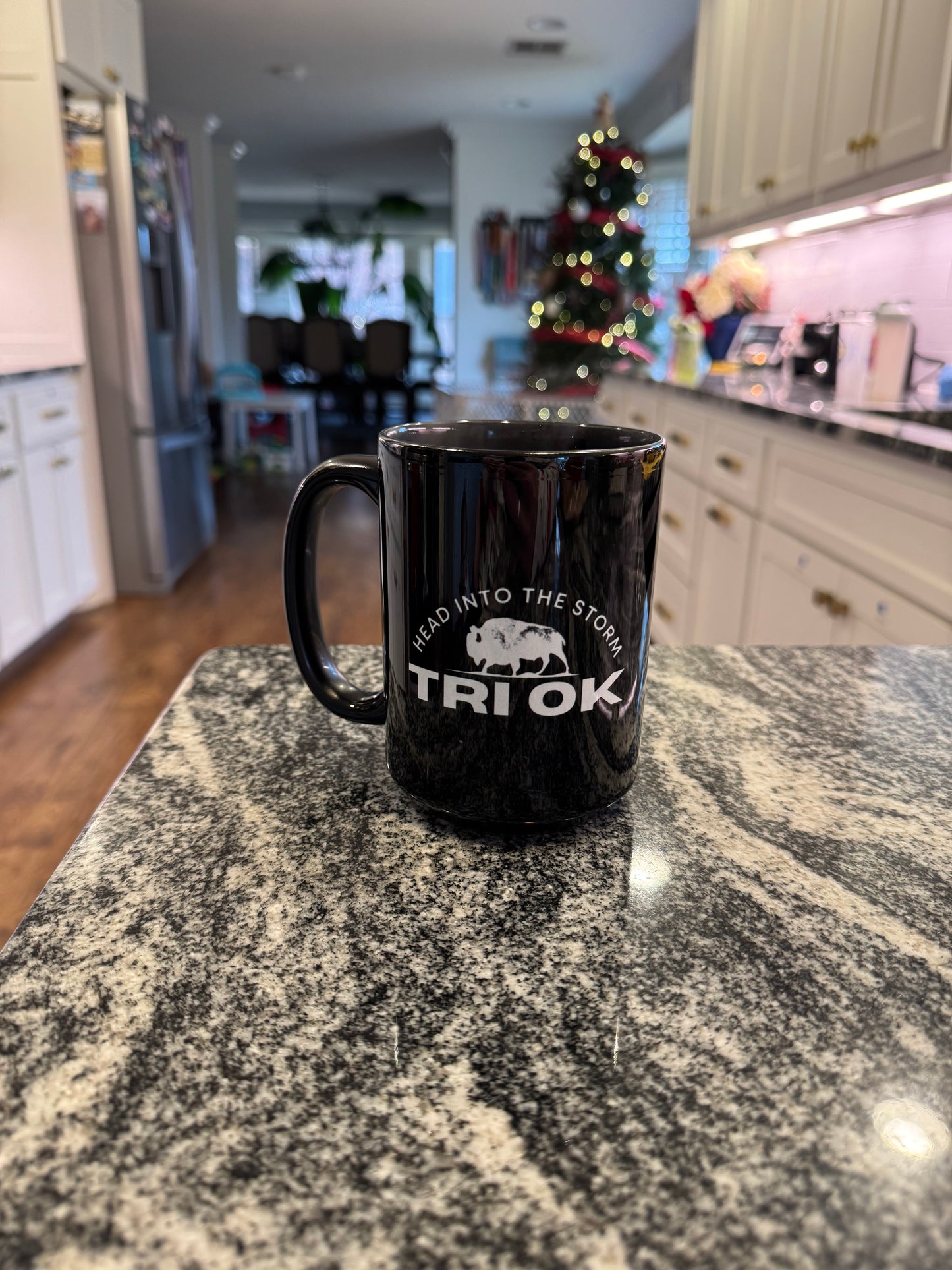 "Head Into The Storm" coffee mug